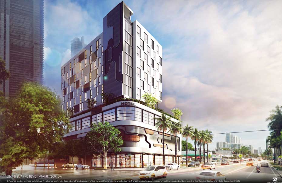 Prime Biscayne Property’s 13-story Edgewater Hotel Gains Development Review OK